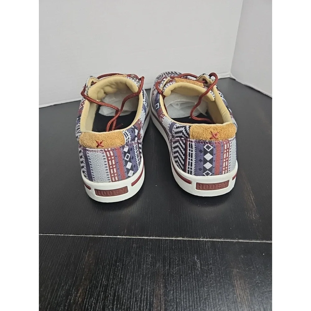 NEW Twisted X Hooey Loper MHYC025 Men Multicolor Lace Up Casual Shoes Size 9.5 M